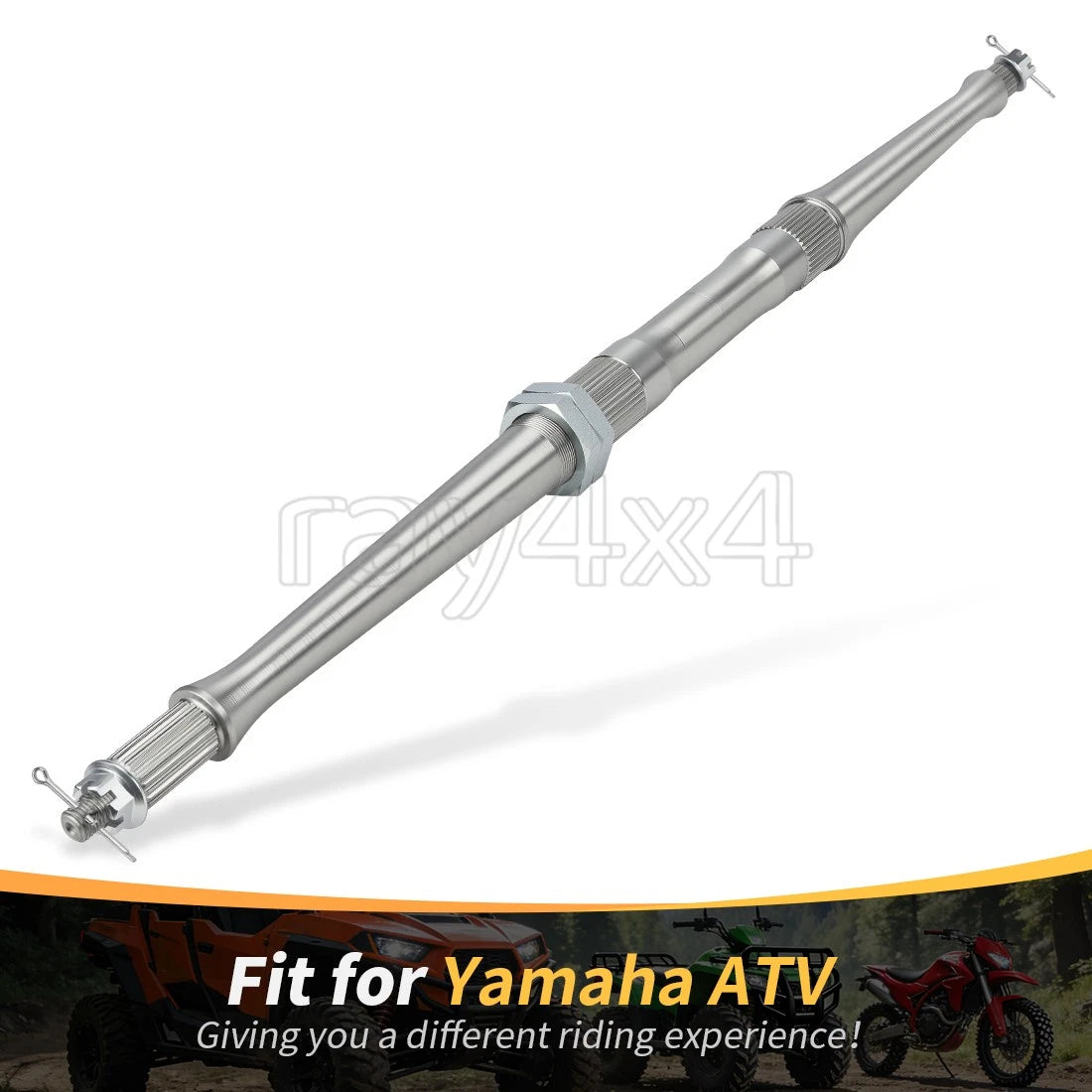 Rear Axle Shaft with Nut for Yamaha Banshee 350 (1988) 3GD-25381-00-00