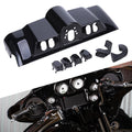 Black Inner Fairing Switch Cap Kit for Harley Touring Electra Glide (1996–2013)