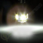 Set of 5 Smoke Roof Running Cab Marker Lens + White W5W SMD Bulb for Ford Super Duty