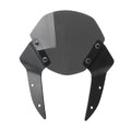 Front Windshield Deflector Black for Kawasaki Z 800 (2013–2016)