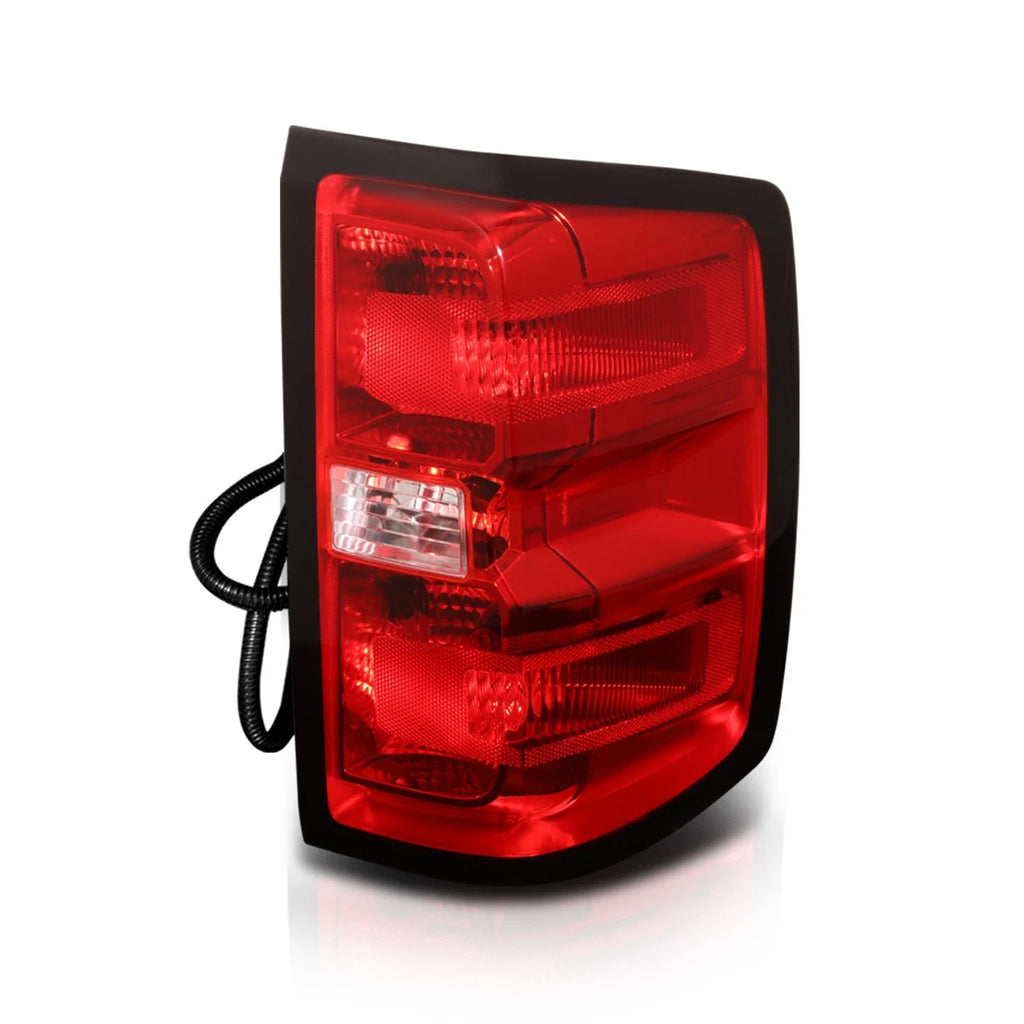 Red Lens Tail Brake Light with Reverse Lamp for Silverado/Sierra (2014–2019)