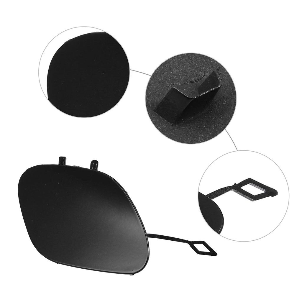 Tow Hook Eye Hole Cover for Mercedes-Benz C-Class W205 (2015–2021) Black