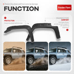 Pocket Rivet Fender Flares Kit for Toyota FJ Cruiser (2007–2015)