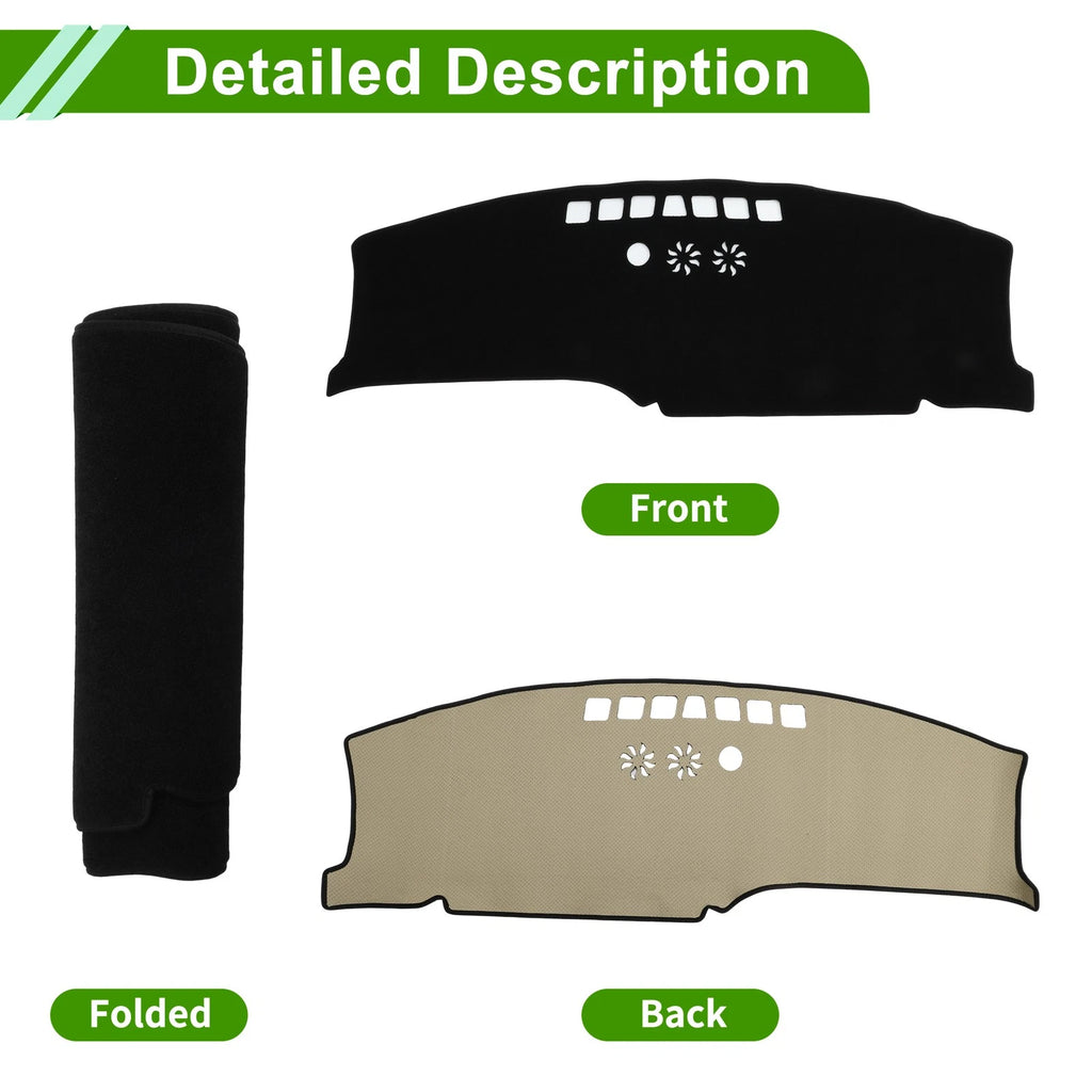 Dashboard Cover for Kia EV3 GT Line (2024–2025) Polyester Black 1 Pc