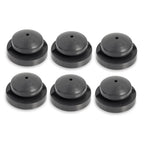 Set of 6 Front Fender Mounting Rubber Grommets for Honda TRX250R (1986–1989)
