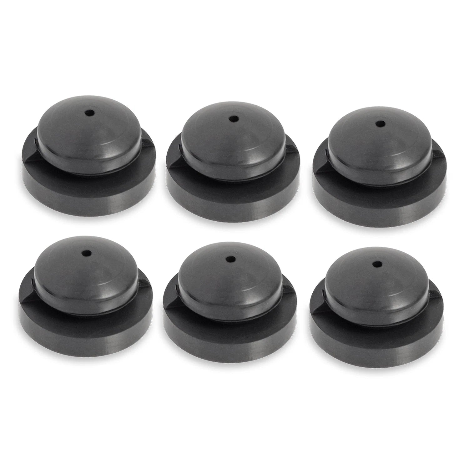 Set of 6 Front Fender Mounting Rubber Grommets for Honda TRX250R (1986–1989)