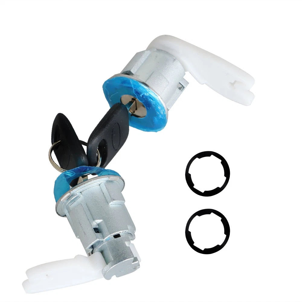 Door Lock Cylinder Set with 2 Keys for Ford F150 250 (1992–1995)