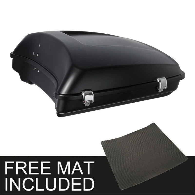 Matte Black Razor Trunk for Harley Touring Road King Electra Glide (2014–2026)