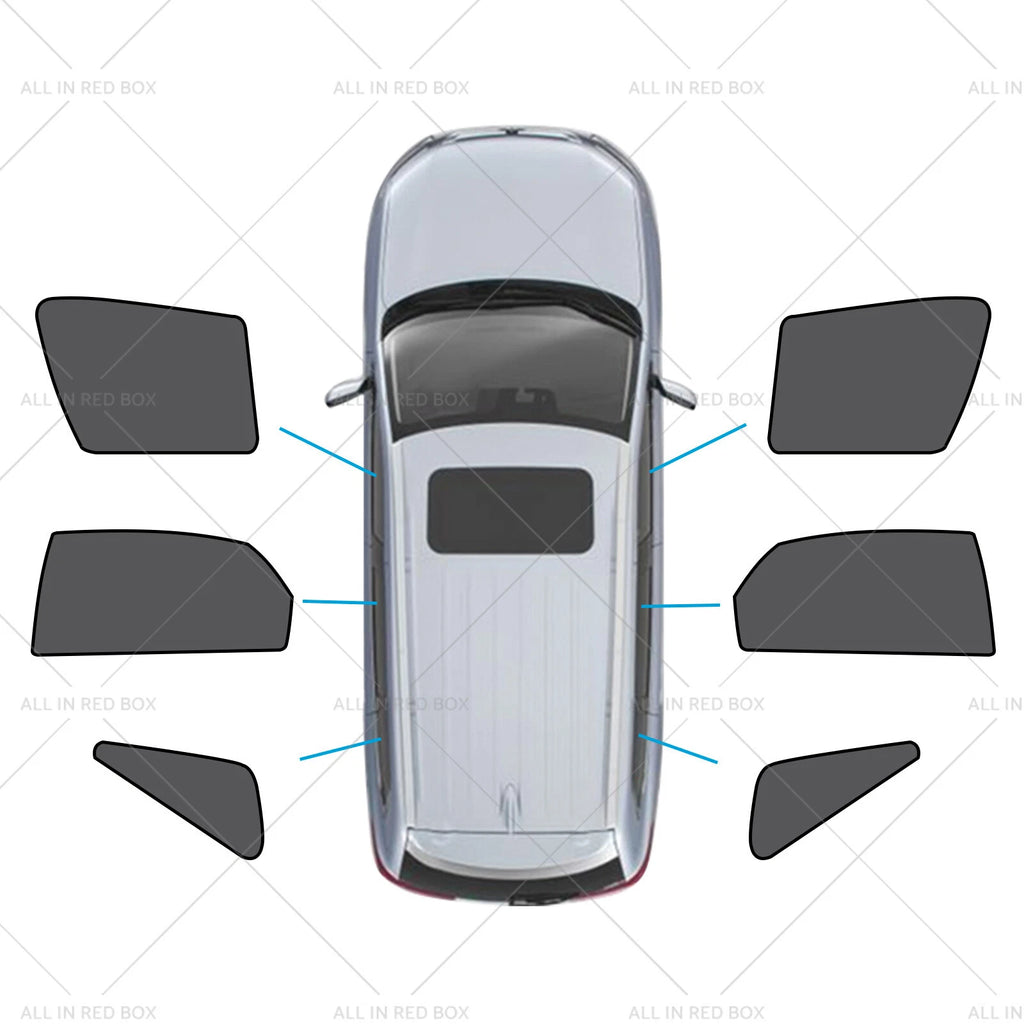 Set of 2 Magnetic Mesh Sun Blind Shades for Lexus NX (2014–2021)