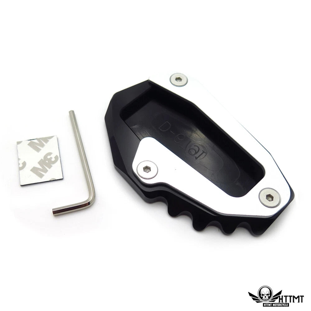 Side Kick Stand Plate Pad Extension for Ducati Multistrada 1200, Hyperstrada 821 (2010–2019)