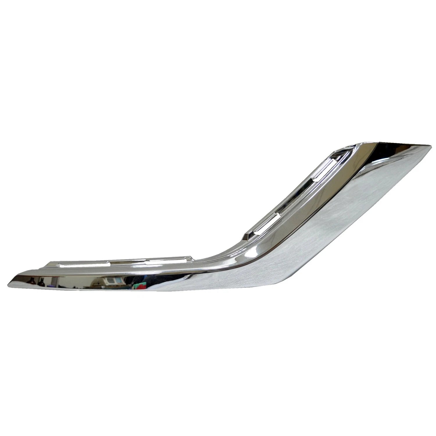 Replacement Chrome Front Passenger Side Lower Bumper Cover Molding