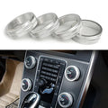 Knob Cover Set for Volvo XC60 S60 S80 V40
