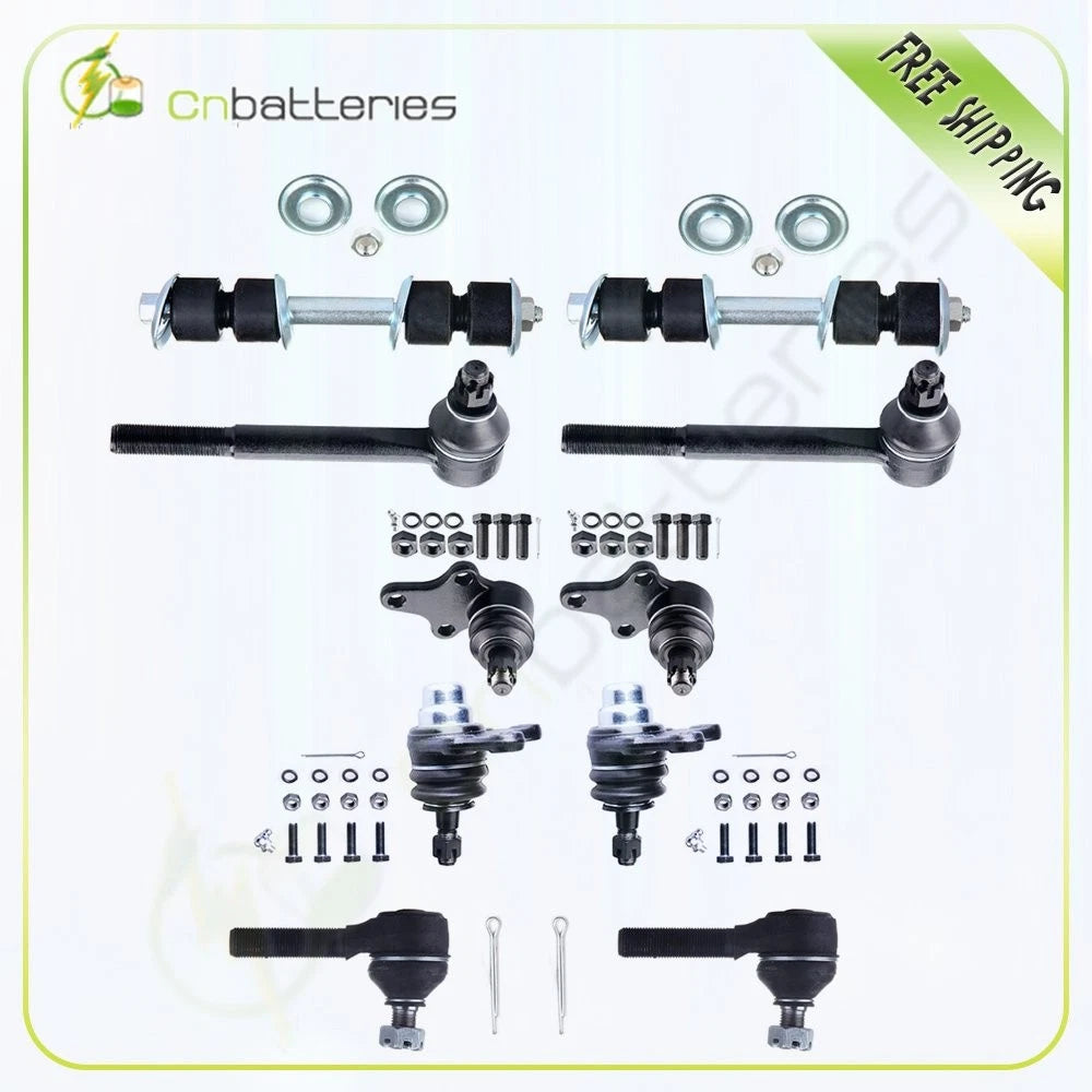 10x Ball Joint Sway Bar Tie Rod End Kit for Toyota Pickup (1989–1995)