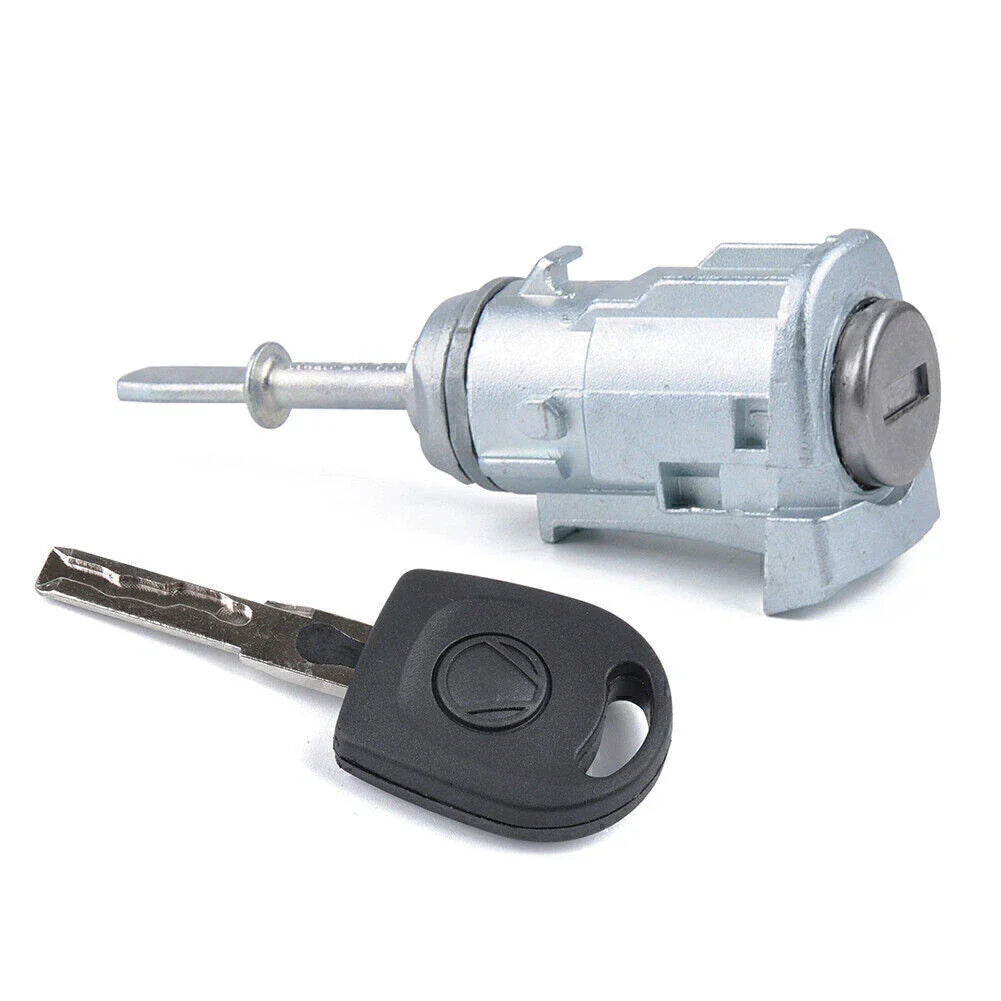 Front Driver Side Door Lock Cylinder Kit for VW Polo, Bora (1997-2005)