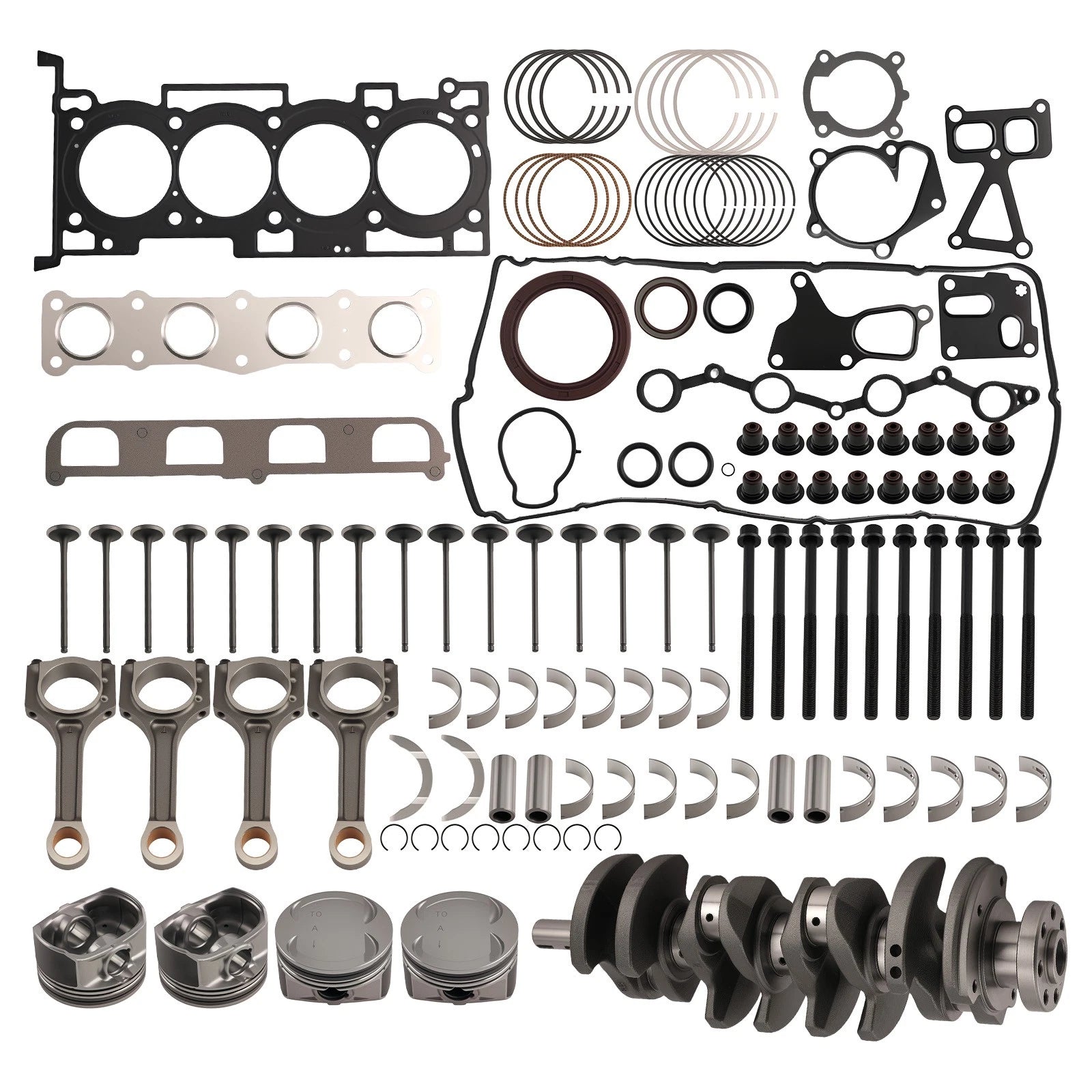 G4KF Engine Overhaul Rebuild Kit for Hyundai Genesis Coupe 2.0T (2010–2016)