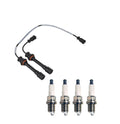 Denso Wire Set & 4 U-Groove Spark Plugs for Mazda Miata (1990–2005)