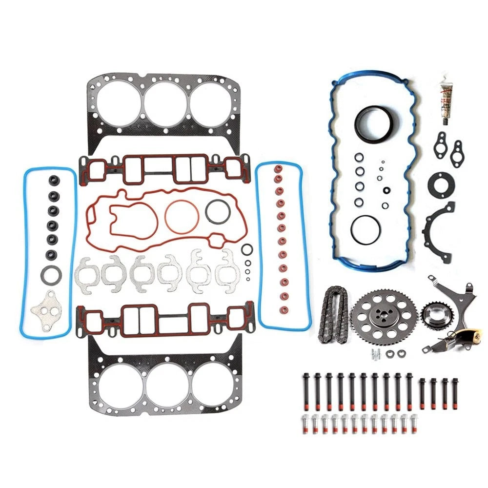 Full Gasket Set Timing Chain Kit Head Bolts for Isuzu Hombre (1999–2000)