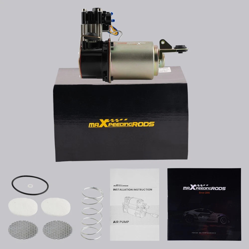 Air Suspension Compressor Pump for Yukon Escalade Suburban Tahoe (2000-2023)