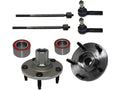 Front Wheel Hub Assembly and Tie Rod End Kit for Mazda Tribute (2001–2007)