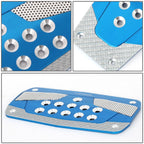 NRG Innovations PDL-450BL Aluminum AT Foot Pedal Cover Plates for