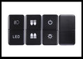 2X LED Dashboard Control Switch Button for Honda Accord (2003–2007)