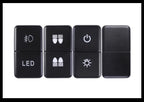 2X LED Dashboard Control Switch Button for Honda Accord (2003–2007)