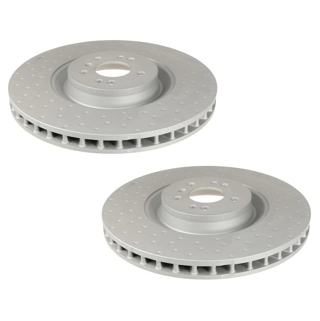 2X Front 390mm Disc Brake Rotors for Mercedes W164 W251 (2006–2011)