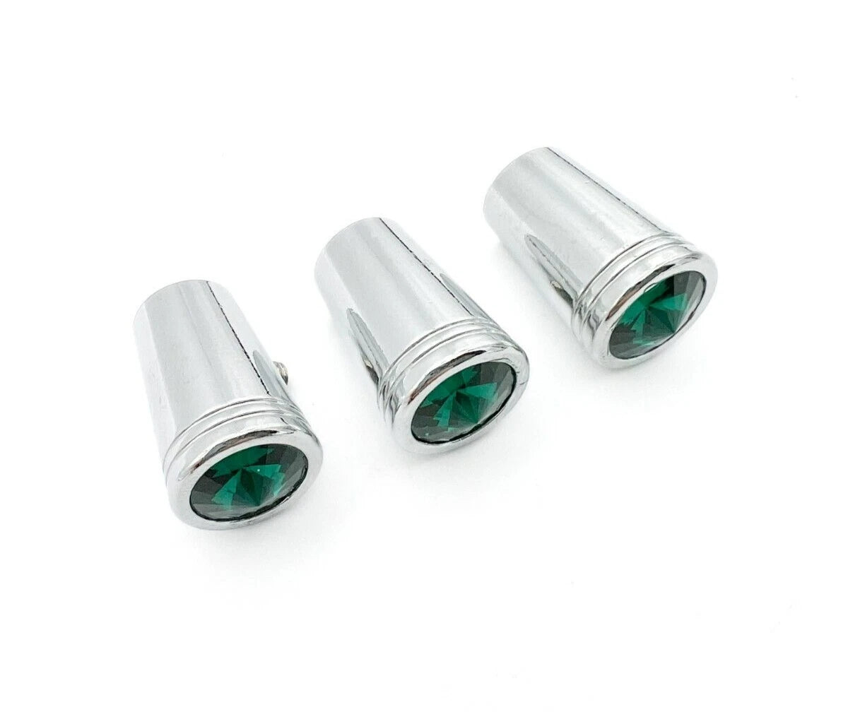 Chrome Mini Toggle Switch Extension Set for Kenworth (2010–2024)