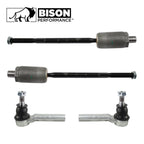 Set of 4 Inner & Outer Steering Tie Rod Ends for Ford Mercury