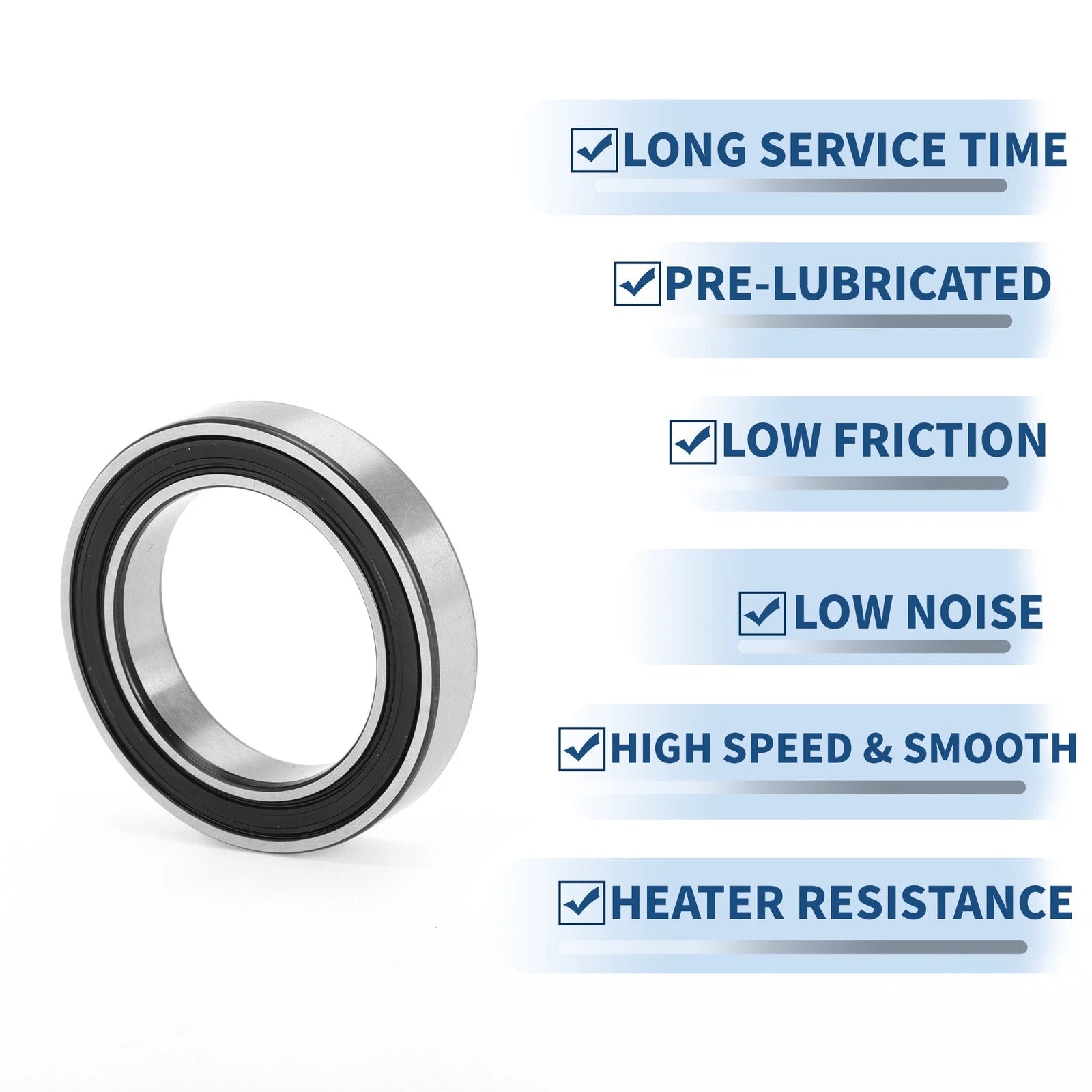 Deep Groove Ball Bearing 6805DD for Scooter Skateboard Wheel (25x37x7mm)
