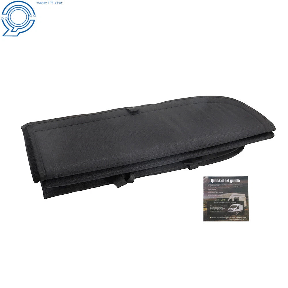 Set of 4 Insulated Blackout Window Covers for Ford Transit Van (2016-2019)