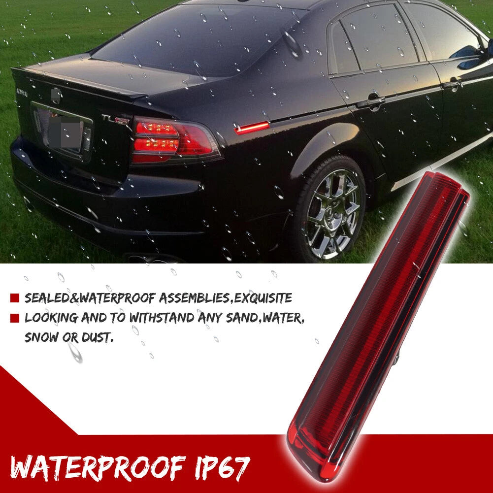 2X Red Lens LED Rear Side Marker Lights for Acura TL (2004–2008)
