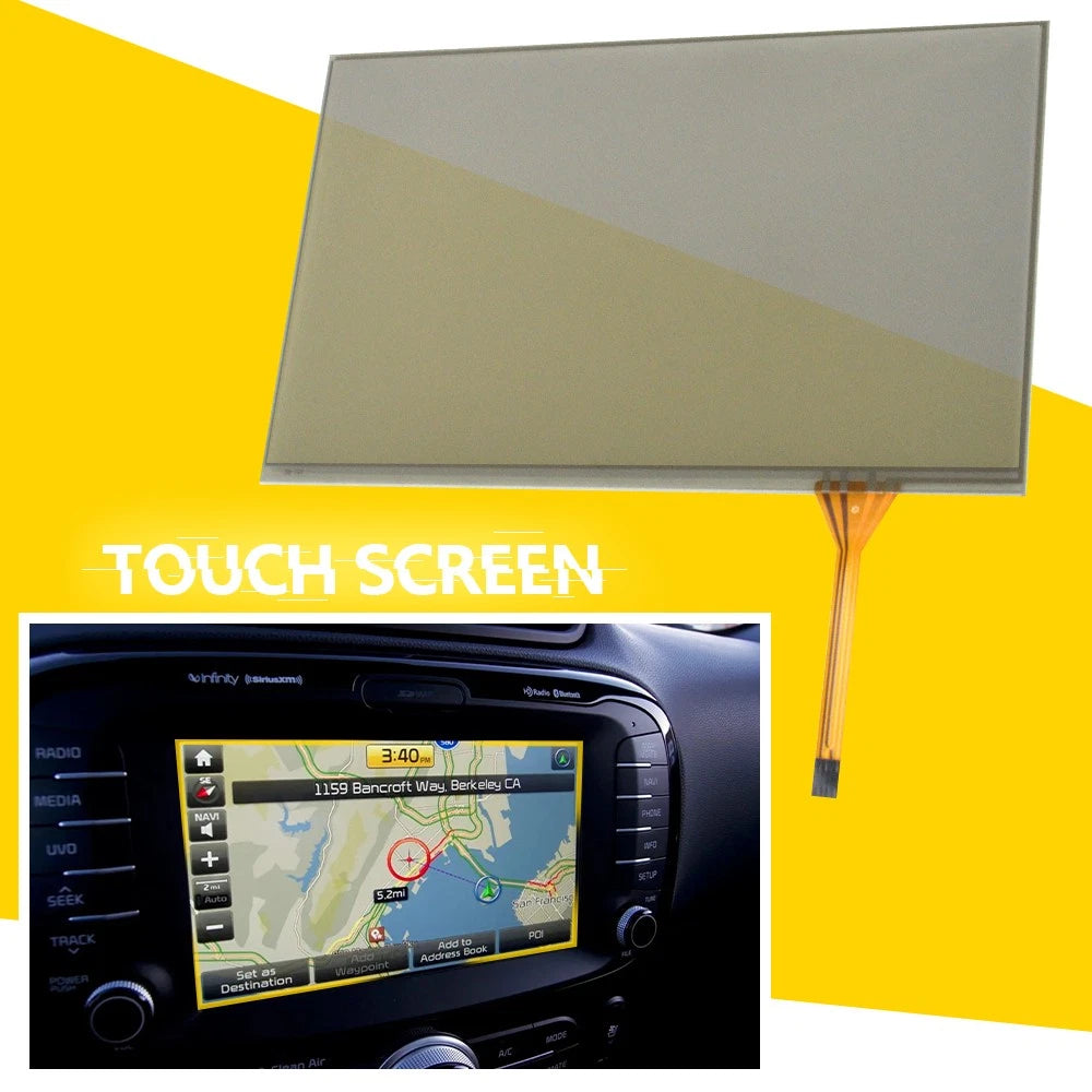 Touch-Screen Digitizer for Hyundai Sonata Veloster (2013–2016) 7"