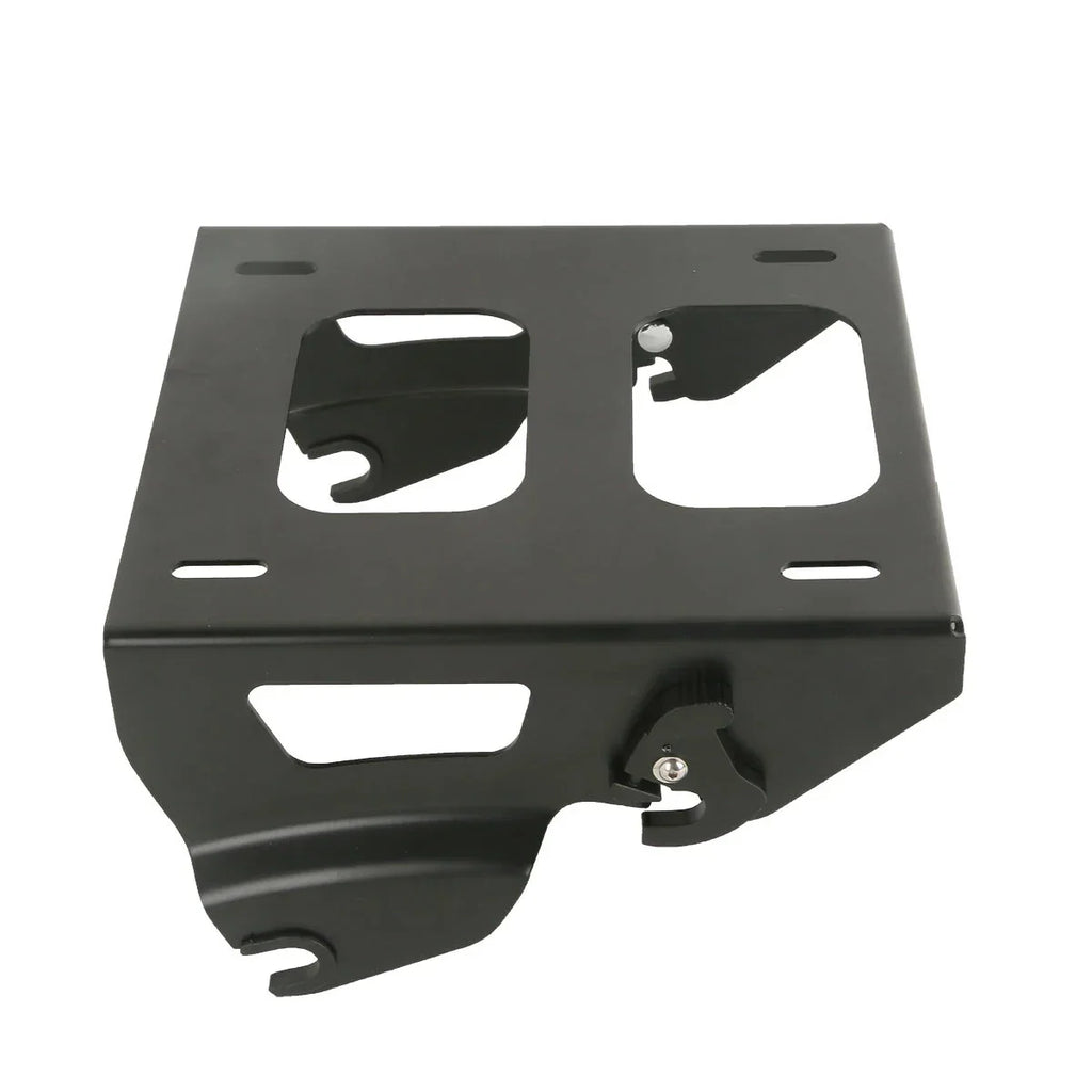 Black King Trunk Luggage Rack Solo Mount for Harley Touring (2014-2025)