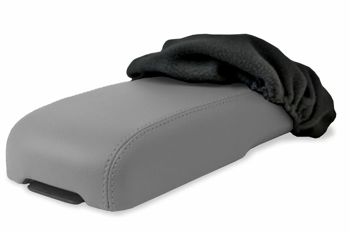 Fleece Console Lid Armrest Cover for Chevrolet Colorado (1995–2005) Black