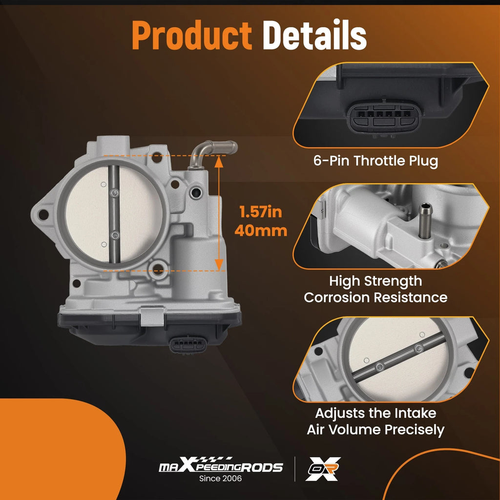 Throttle Body for Toyota RAV4 L4 2.5L (2019–2023) Lexus ES250 NX250 2203025010