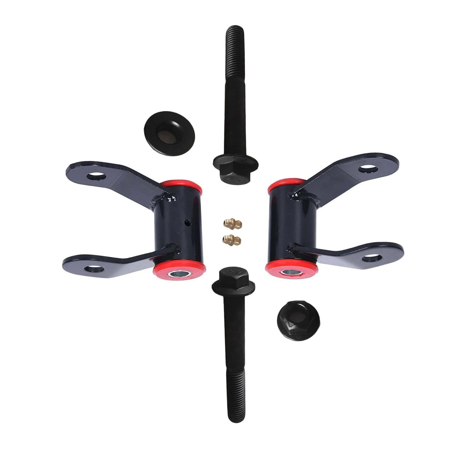 2" Rear Drop Lowering Shackles Kit for Ford Ranger 1998–2011 2WD 4X4 710515