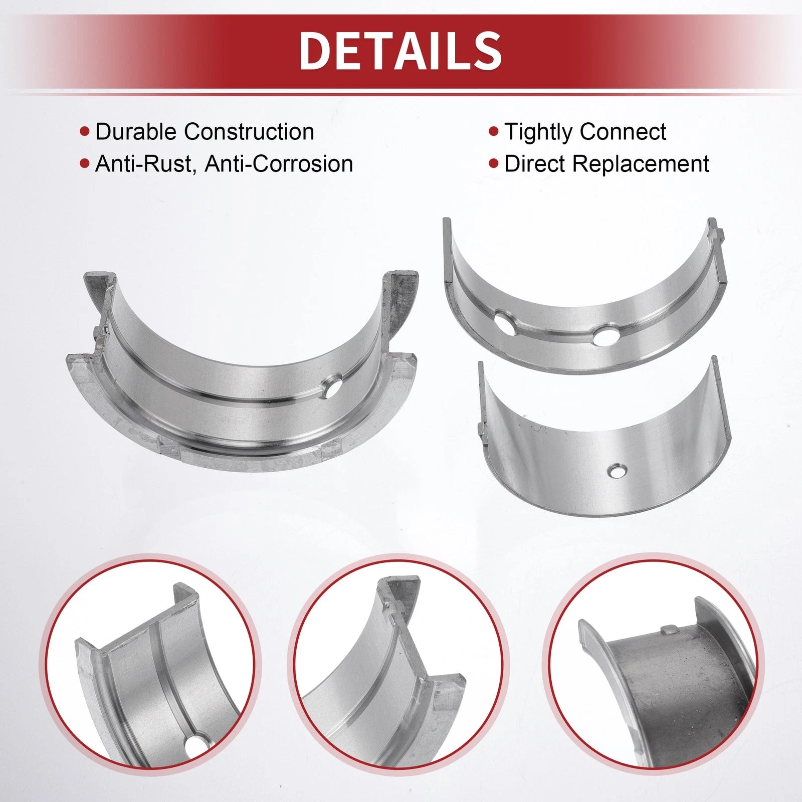 Main Bearing and Connecting Rod Bearing Kit No. 1170256010 for Toyota Dyna (1972–1984)