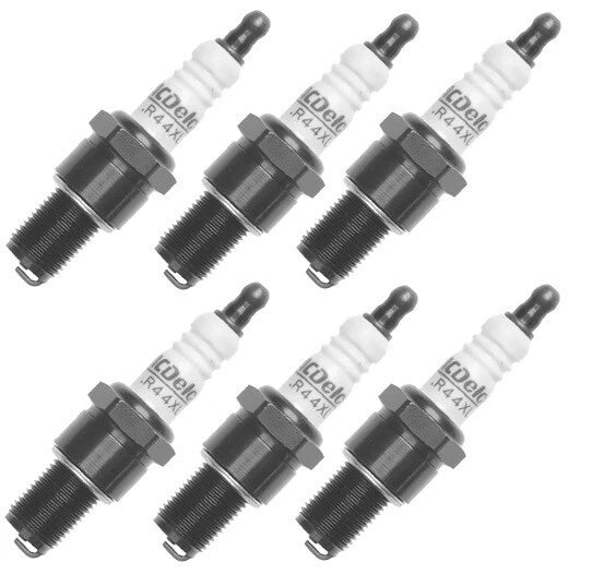Set of 6 Spark Plugs for Jensen Interceptor, GMC Suburban, BMW, Chevy L6