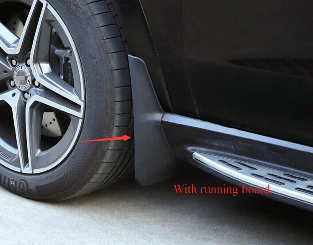 4Pcs / Splash Guards Mud Flaps for Mercedes Benz GLS63 GLS AMG (2020–2024)