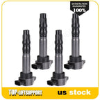 Set of 4 Ignition Coils for Mitsubishi Galant (2004–2012)