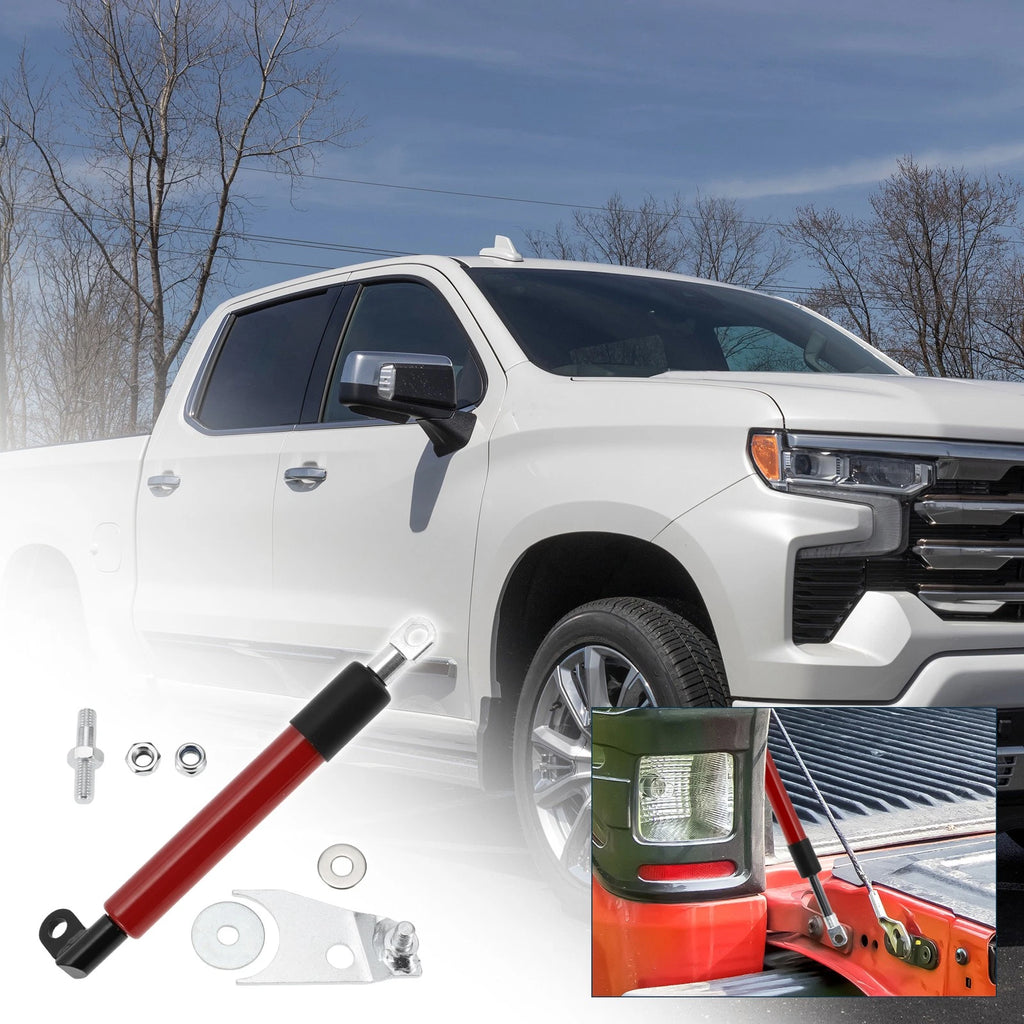 Rear Tailgate Assist for GMC Sierra 1500/2500/3500 (1999–2006) Red