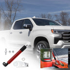 Rear Tailgate Assist for GMC Sierra 1500/2500/3500 (1999–2006) Red