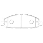 Front Disc Brake Pads Set for Nissan Urvan E25 (2008-2017)
