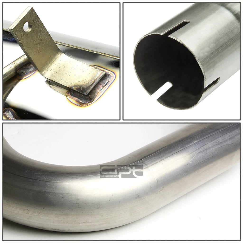 Rolled Muffler Tip for Chrysler PT Cruiser (1999–2006) - Stainless Racing Catback