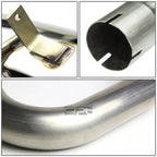 Rolled Muffler Tip for Chrysler PT Cruiser (1999–2006) - Stainless Racing Catback