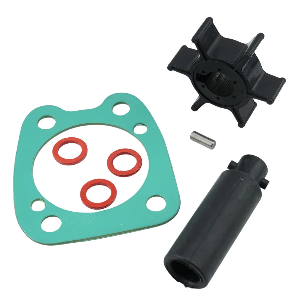 6E0-44352-00 Water Pump Impeller Service Kit for Yamaha 4 Stroke 4 HP (1990–2023)