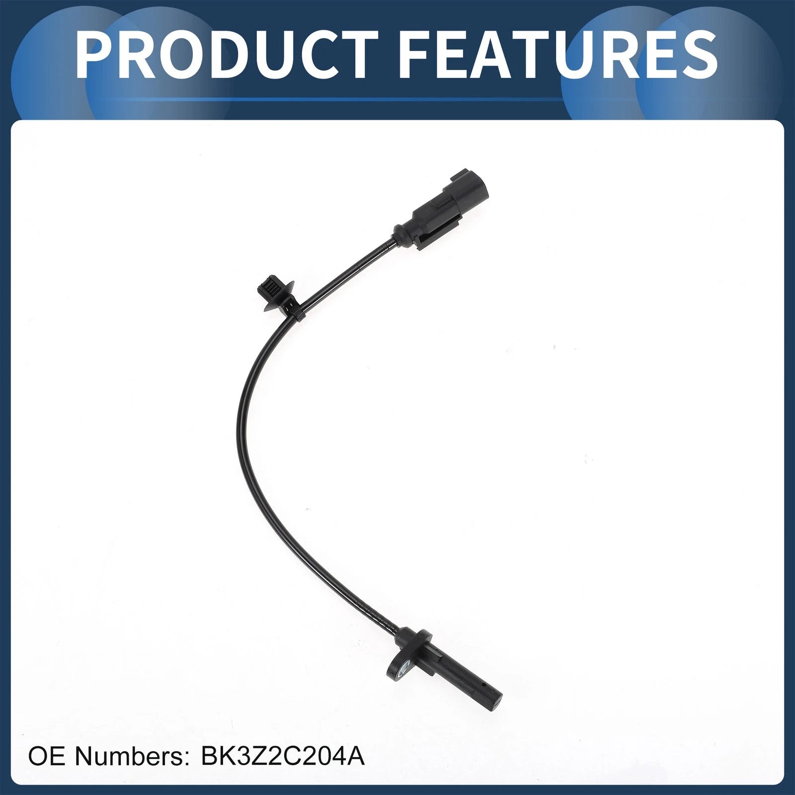 ABS Wheel Speed Sensor No.BK3Z2C204A for Ford Transit 150 (2015–2019) Rear