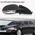 Left Side Mirror for VW Jetta (2005–2010) Power Heated Turn Signal Puddle Light