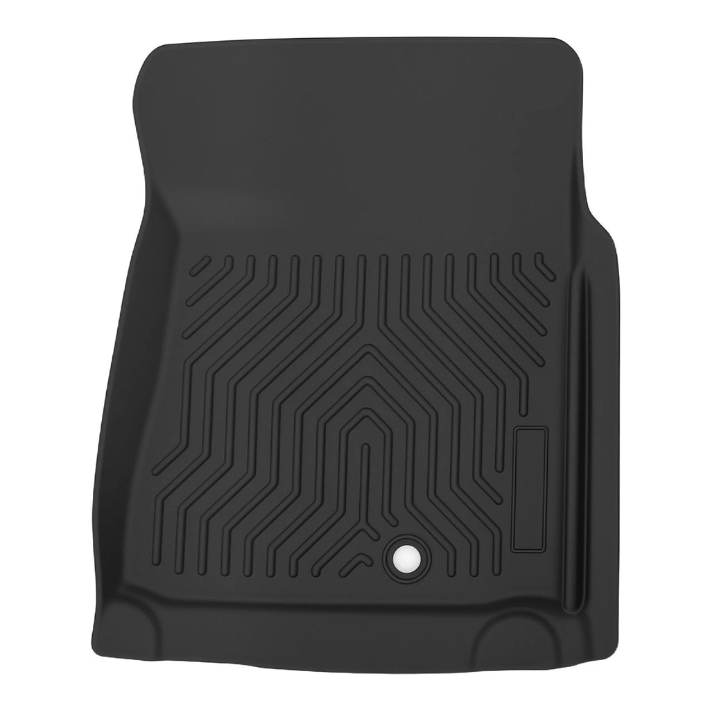 All-Weather Carpet Floor Mats for Toyota Tundra Double Cab (2007–2011) Black